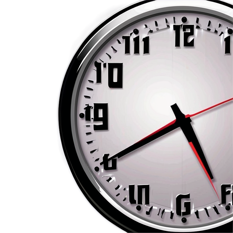 Clock Clipart Png 34