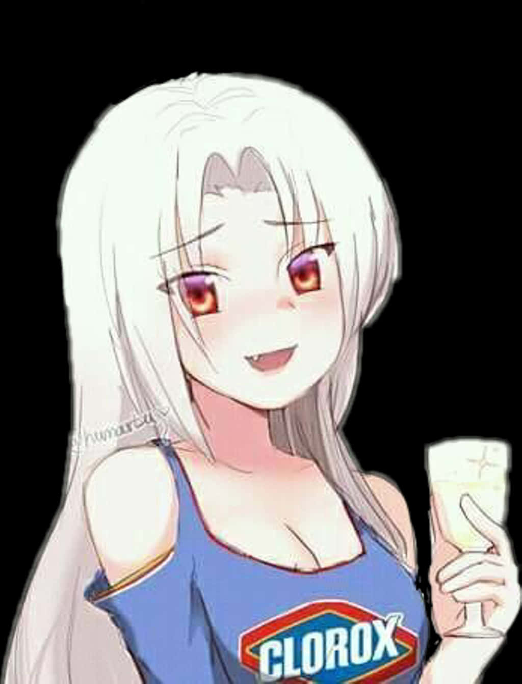 Clorox Bleach Anime Mashup PNG with transparent background