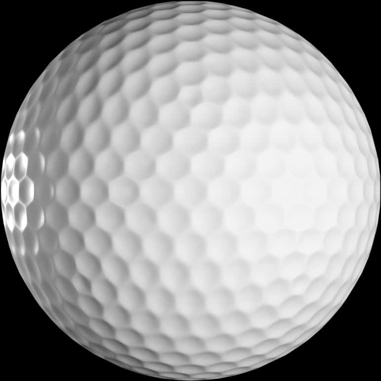 Close Up Golf Ball Texture