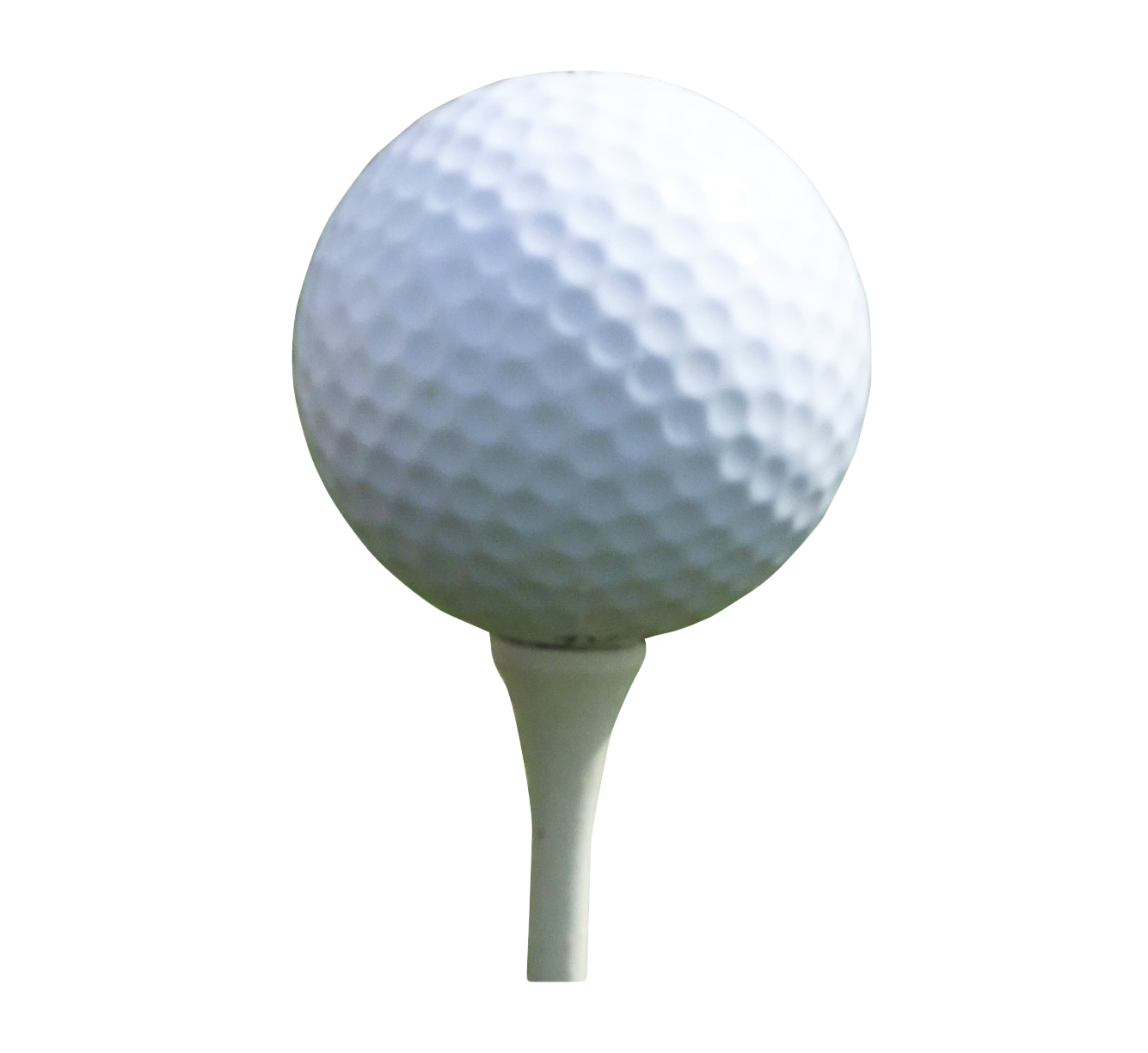 Close Up Golf Ballon Tee PNG with transparent background