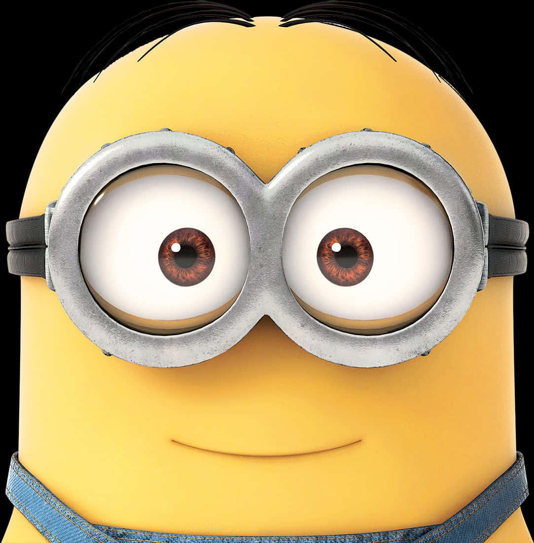 Close Up Minion Goggles