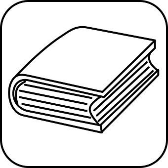 Closed Book Icon PNG with transparent background
