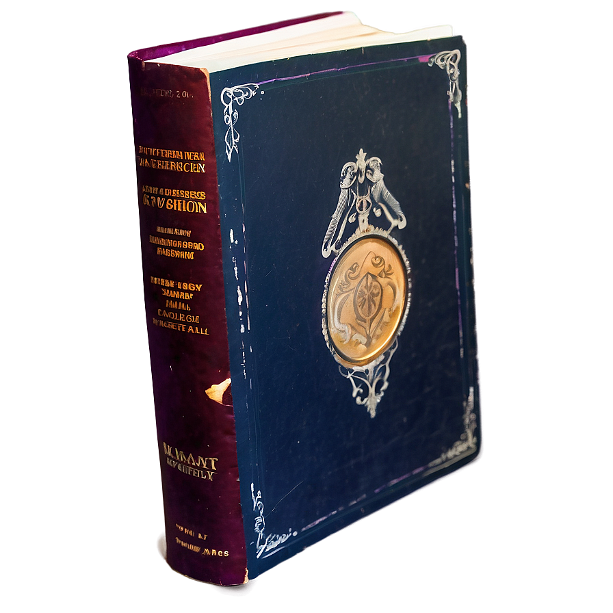 Closed Book With Dust Jacket Png 98