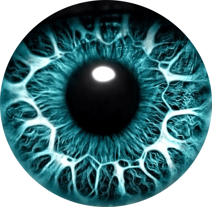 Closeup Human Iris Texture