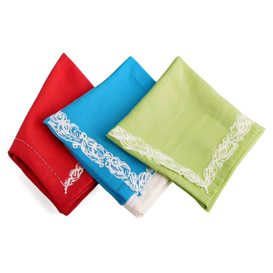 Cloth Napkin Set Png 05252024