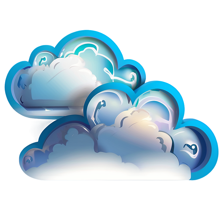 Cloud Border Clipart Png 96