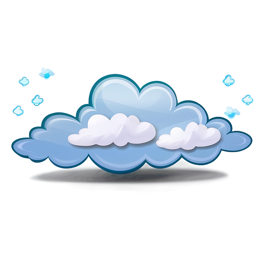 Cloud Cartoon Background Png 06122024