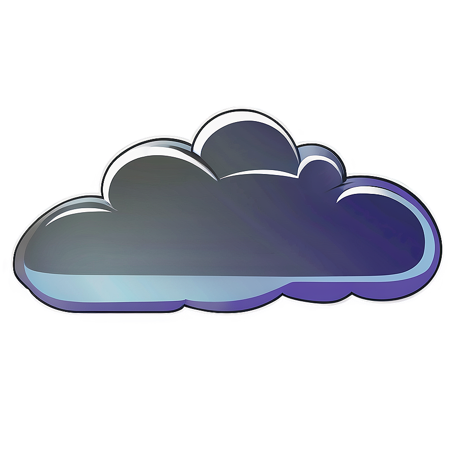 Cloud Cartoon For Kids Png Roh9