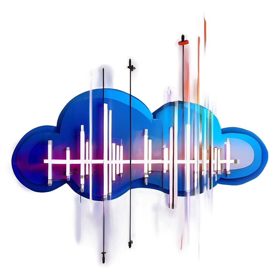 Cloud Computing in Data Analysis PNG hex PNG with transparent background