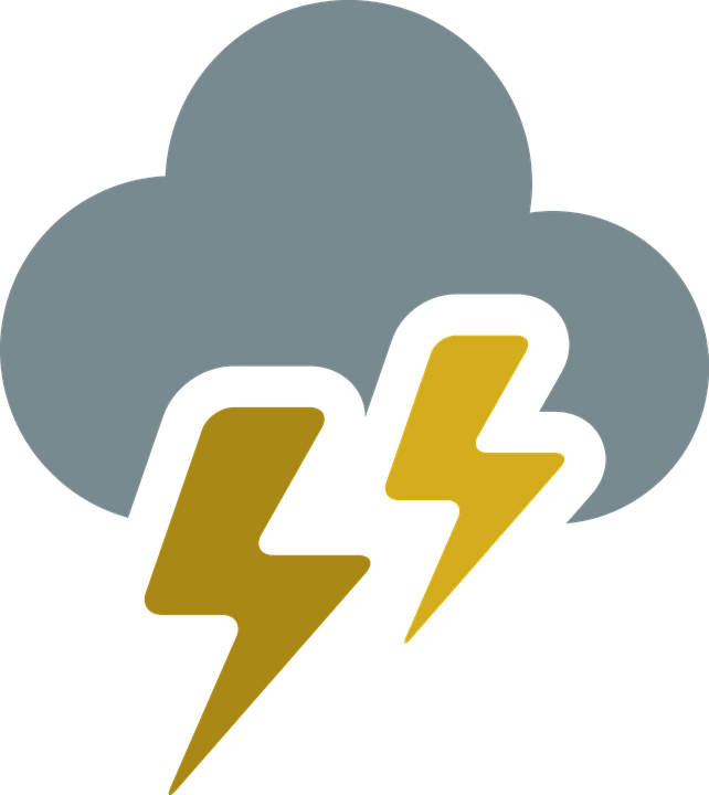 Cloud Lightning Icon