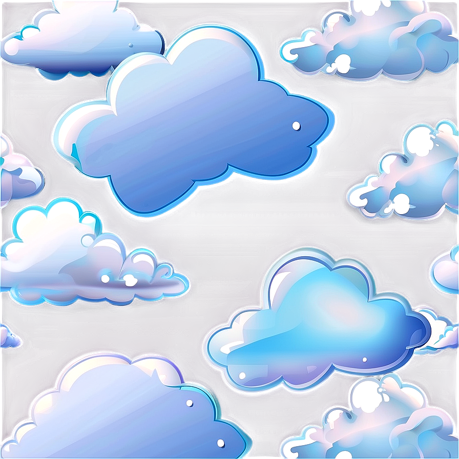 Cloud Pattern Clipart Png 05252024