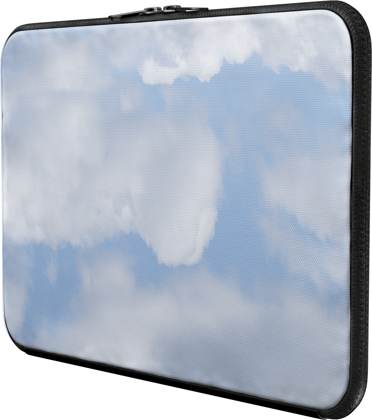 Cloud Print Laptop Sleeve Case PNG with transparent background