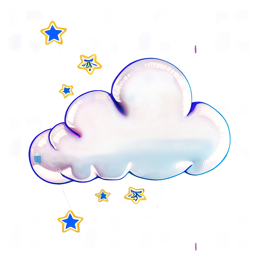 Cloud Shaped Balloon Png Fkd66