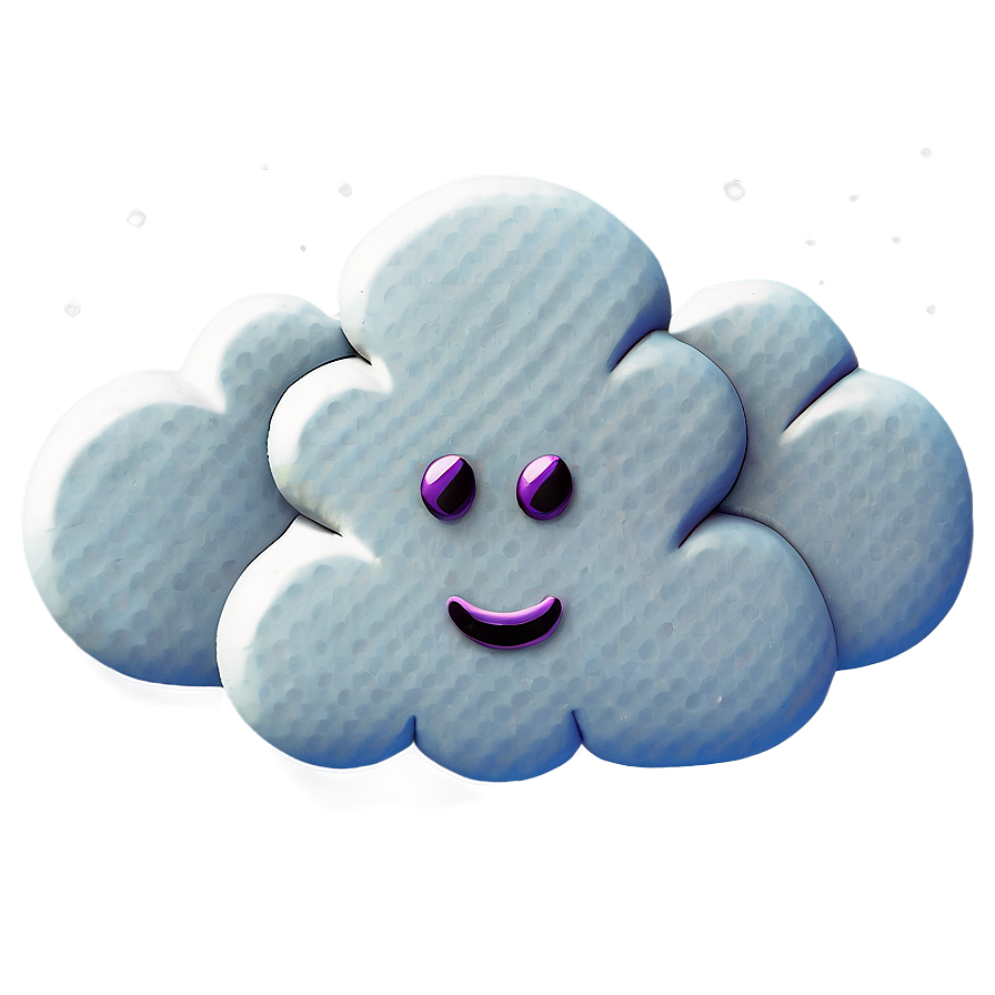 Cloud Thinking Emoji Png Shr