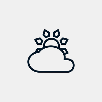 Cloudand Sun Icon