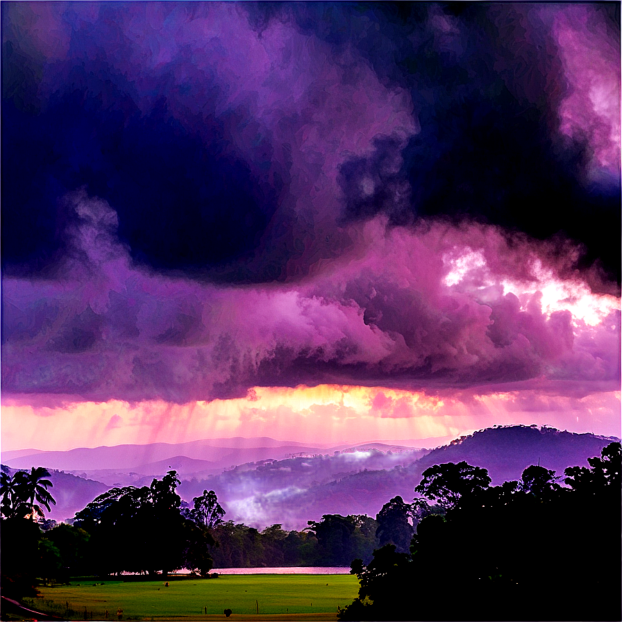 Cloudy Day at Park PNG 89 PNG with transparent background