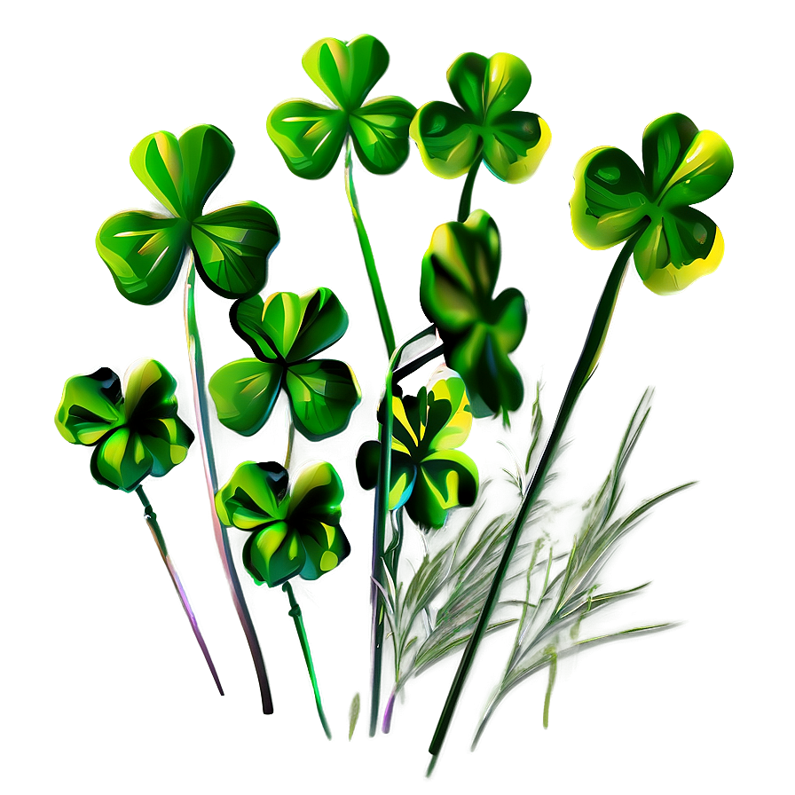 Clover Scatter Png Qfp