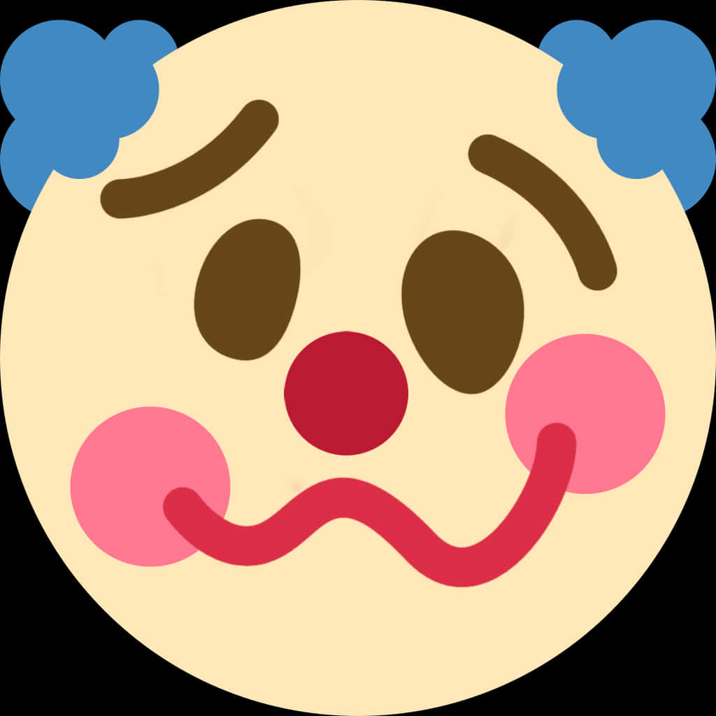 Clown Emoji Graphic