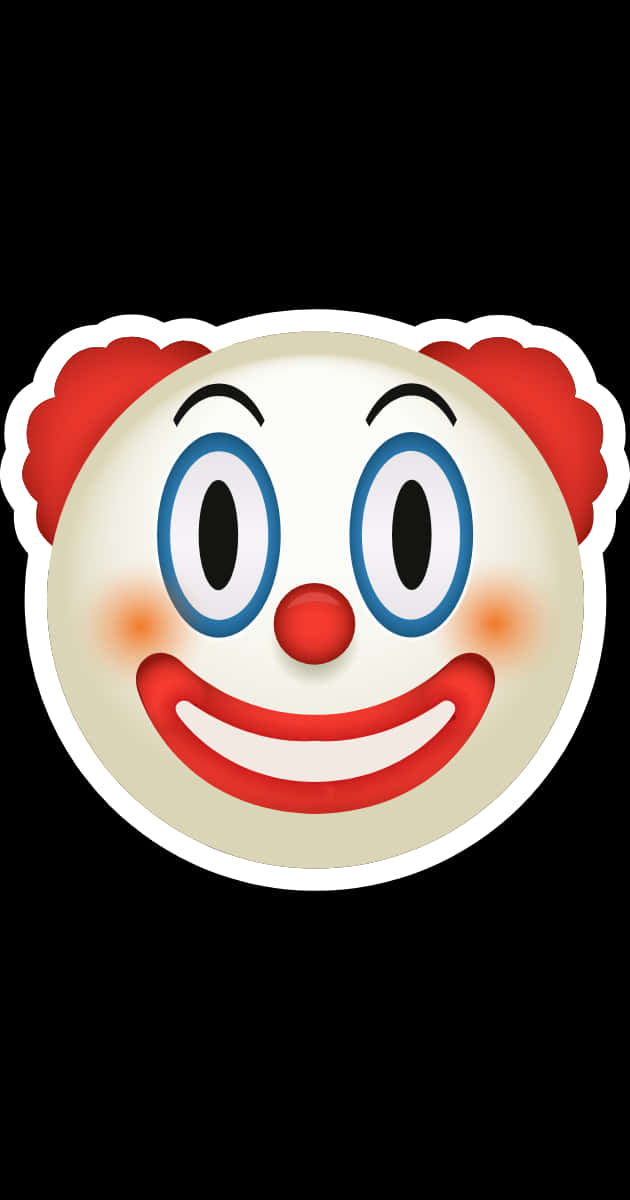 Clown Emoji Graphic