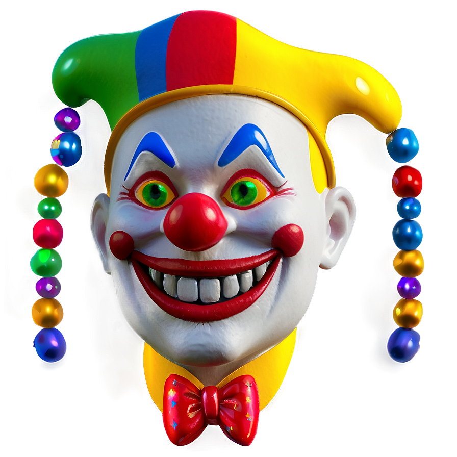 Clown Emoji PNG 80 PNG with transparent background