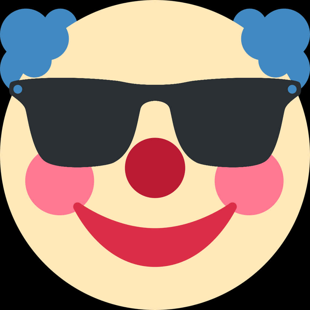 Clown Emoji PNG File PNG with transparent background