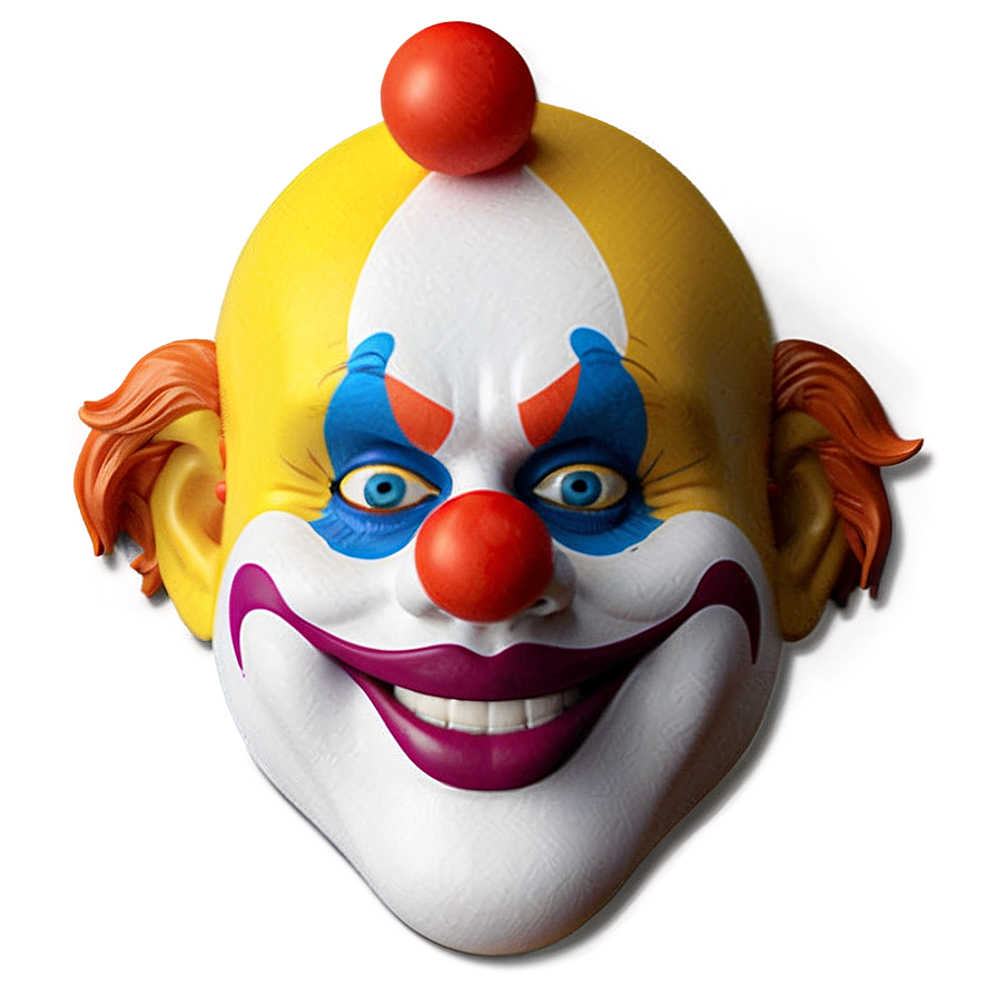 Clown Face Emoji Png 05252024