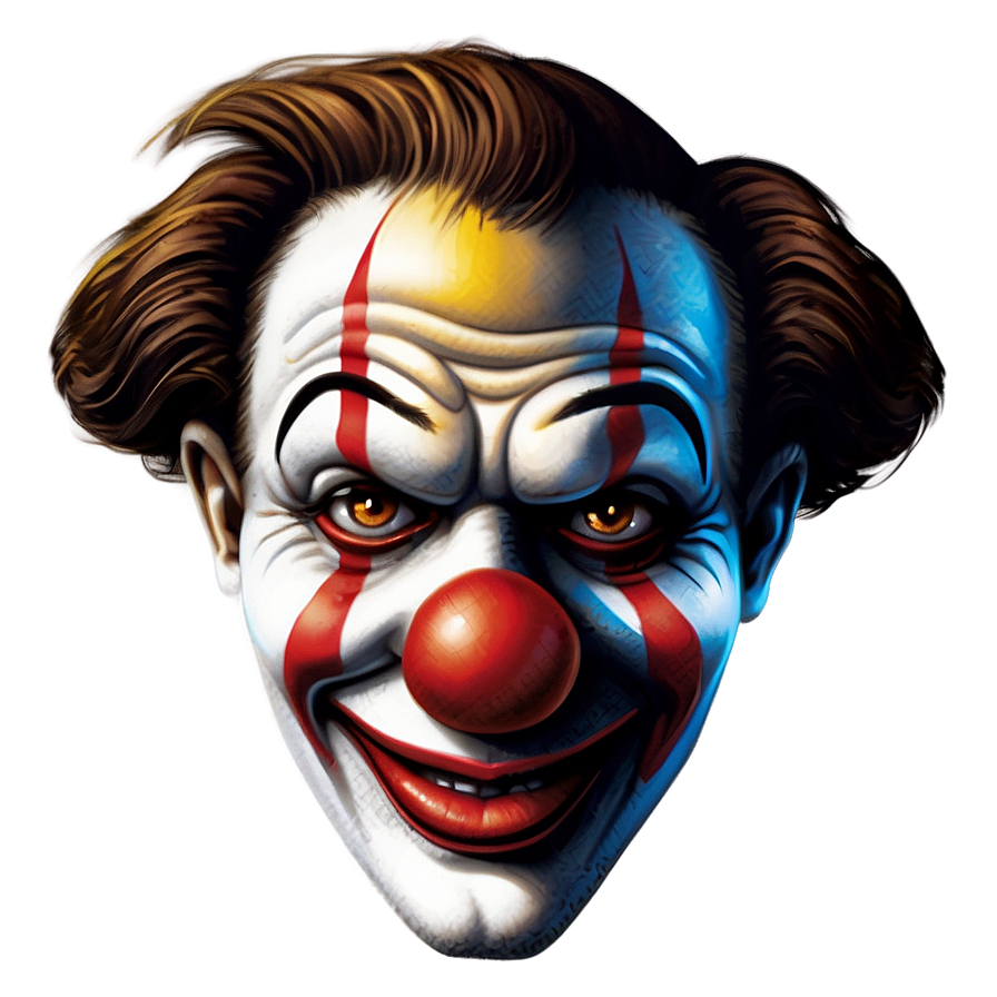 Clown Face Vector Art Png 19