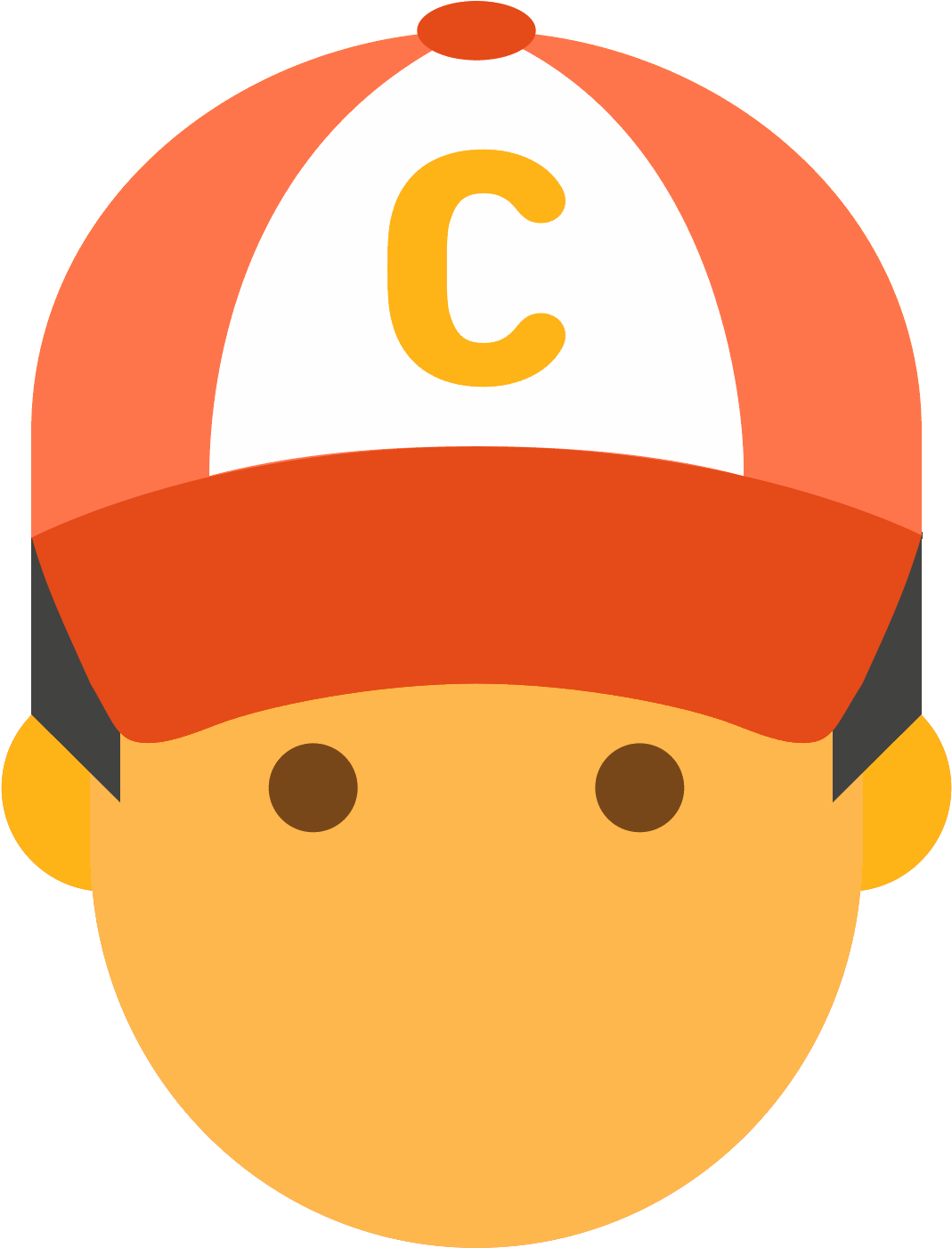 Coach Emoji Wearing Cap