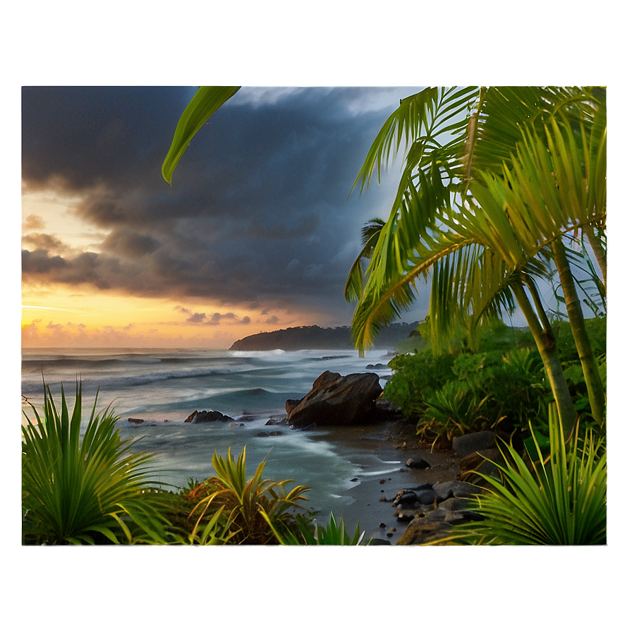 Coastal Mist Beauty PNG 05242024 PNG image with a transparent background, free high-resolution download