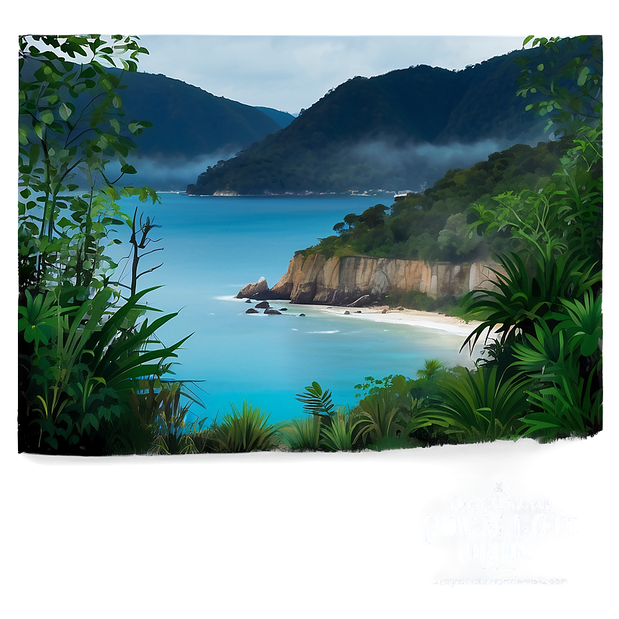 Coastal Mist Beauty PNG 89 PNG image with a transparent background, free high-resolution download