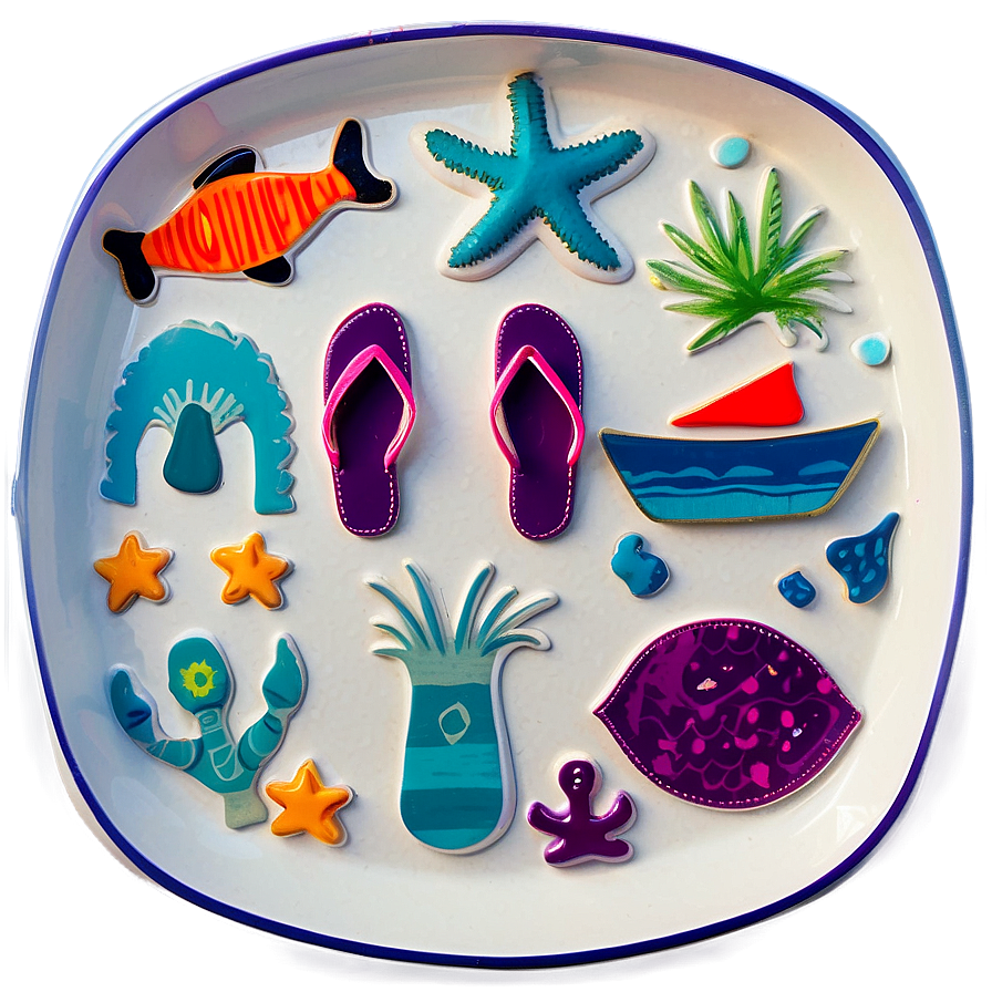 Coastal Themed Tray Png 77