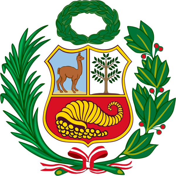 Coat Of Arms Of Peru Alternative Version - Escudo Peru, HD Png Download PNG with transparent background