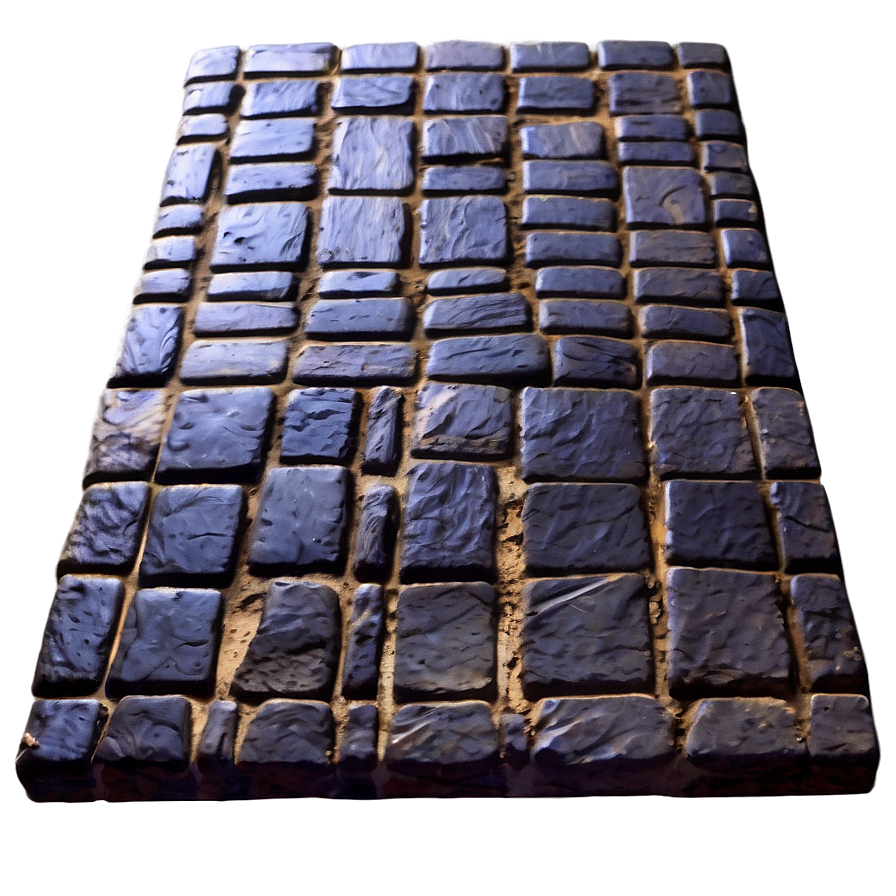 Cobblestone Paving Pathway Png Lrg3