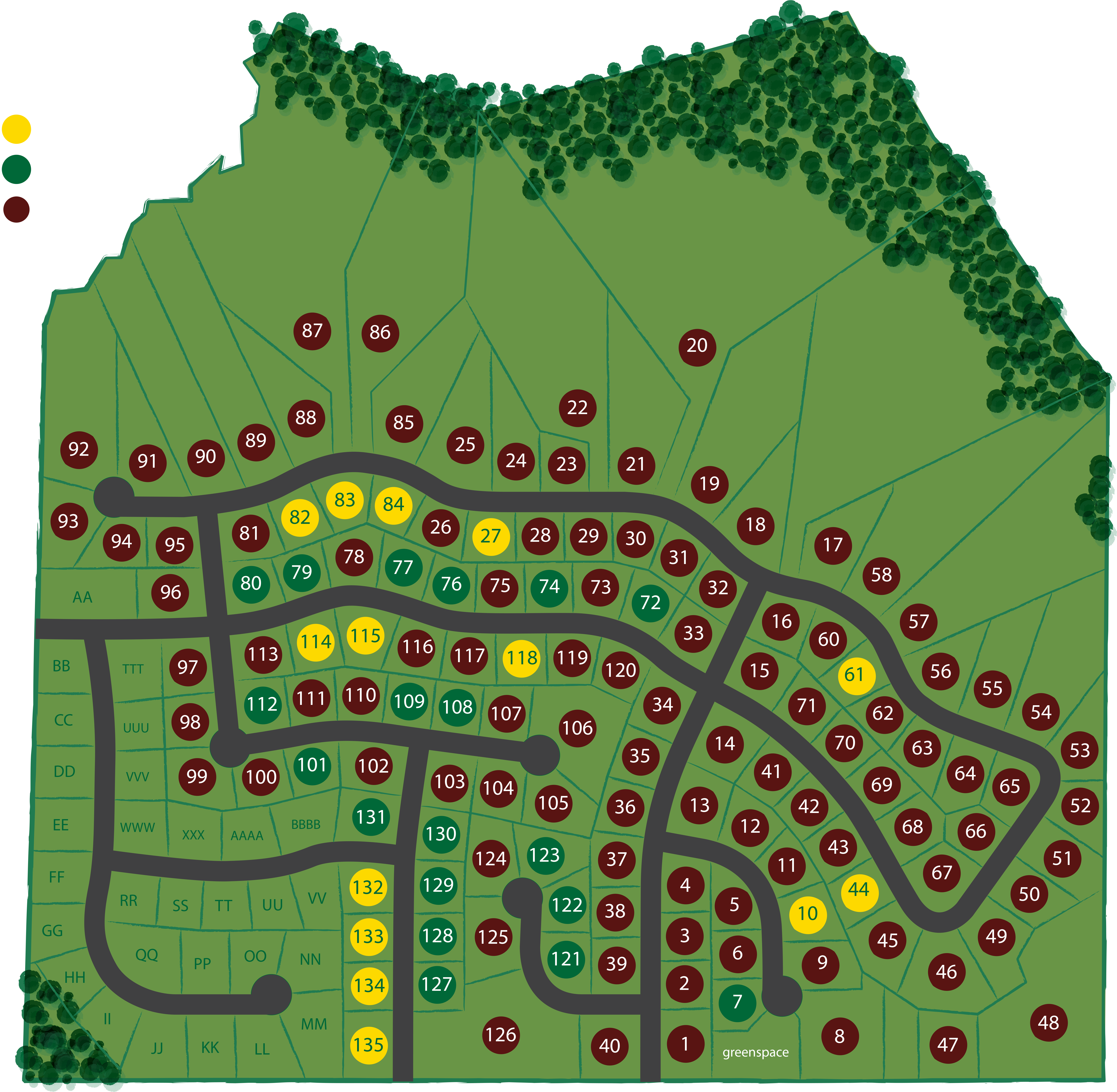 Cobblestone Real Estate Plot Map PNG image with a transparent background, free high-resolution download