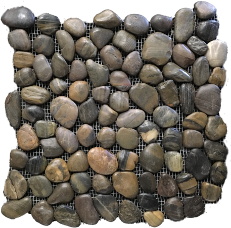 Cobblestone Texture Pebbles Mesh PNG image with a transparent background, free high-resolution download