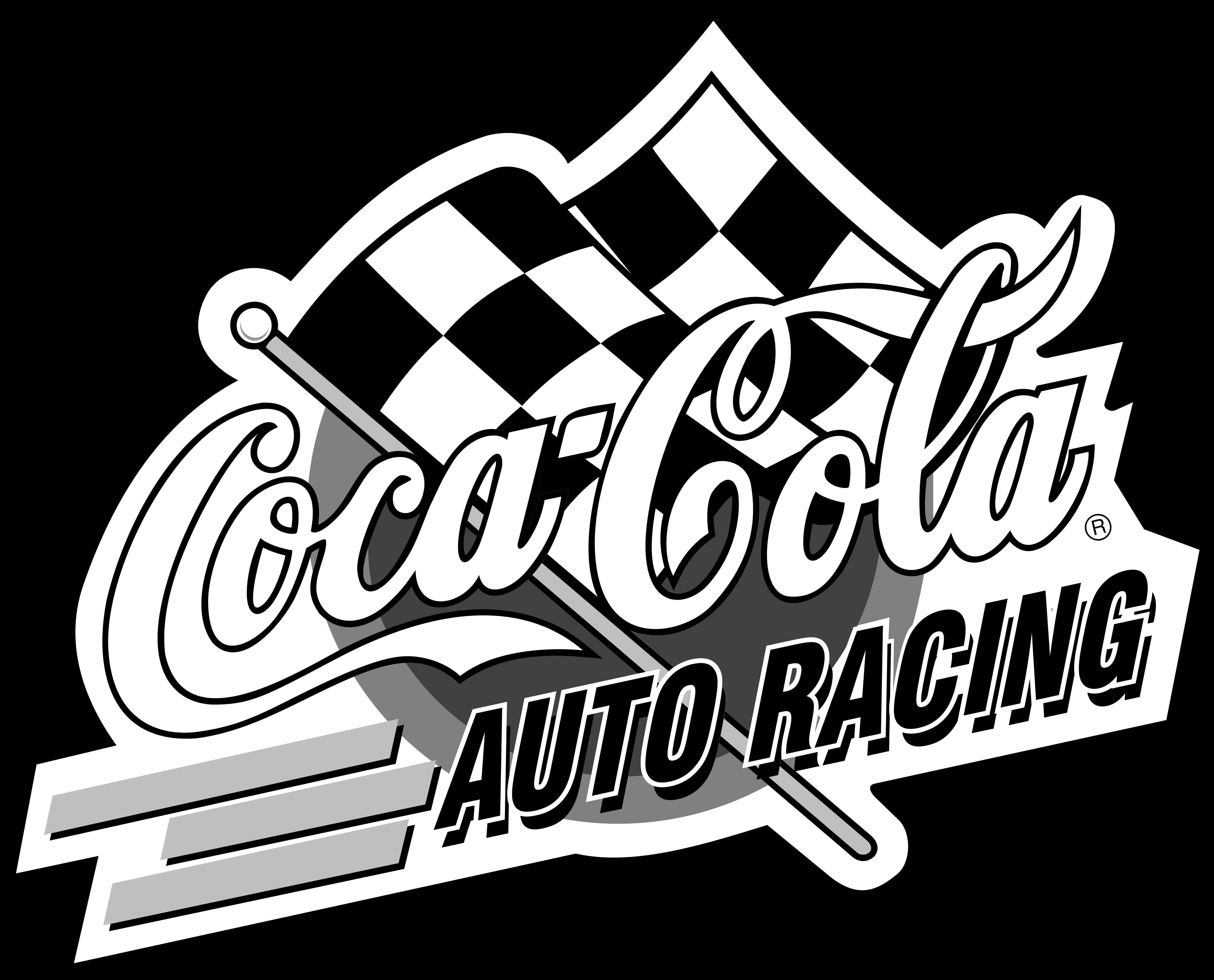 Coca Cola_ Auto Racing_ Logo