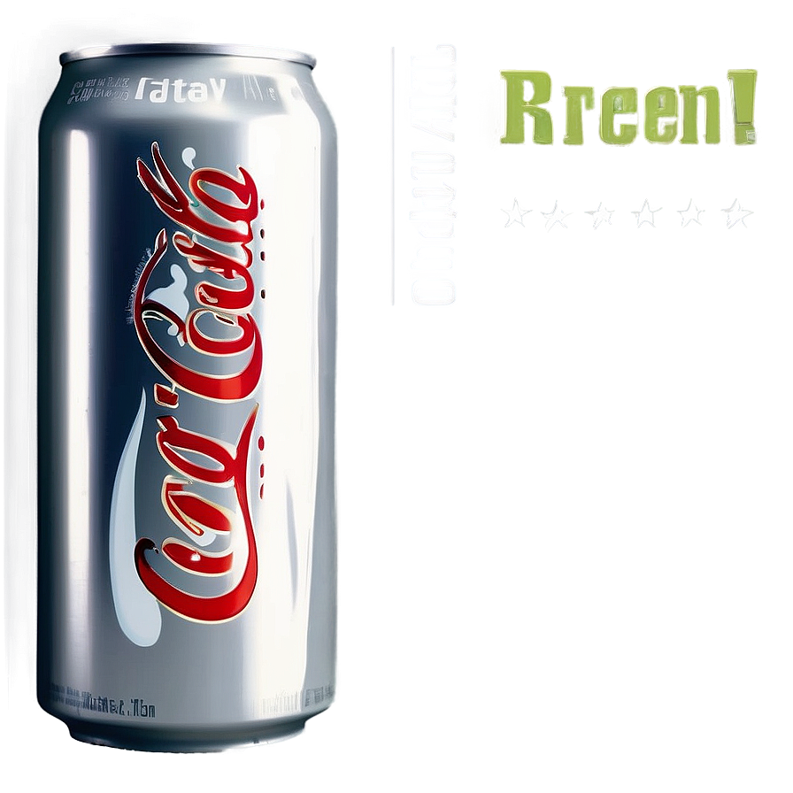 Coca Cola Light Can Art Png Ger