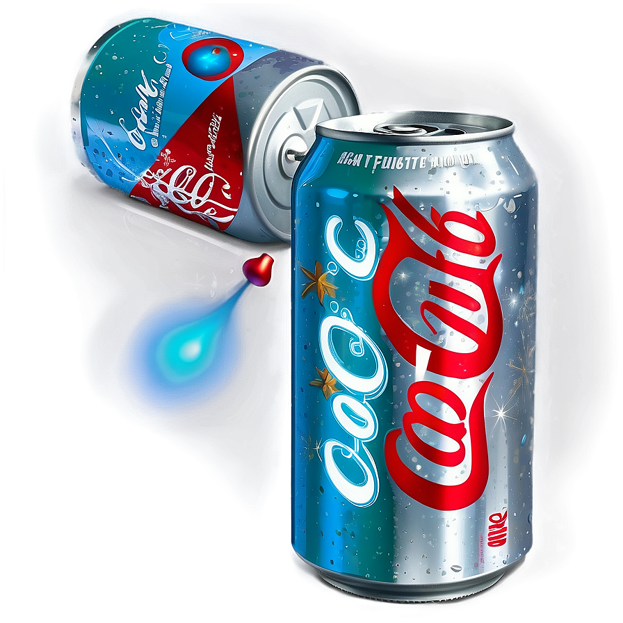 Coca Cola Light Can Art Png Jjl40