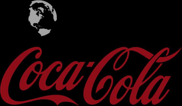 Coca Cola Logowith Face Silhouette