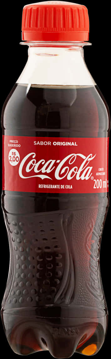 Coca Cola200ml Bottle Original Flavor