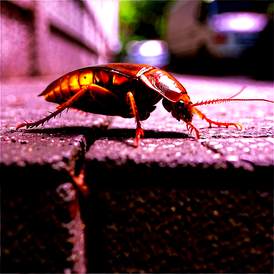 Cockroach In Urban Setting Png 39