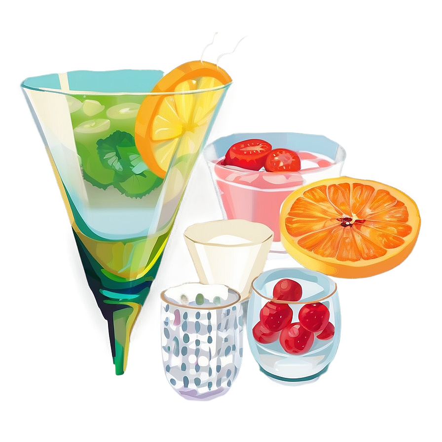Cocktail Garnish Ideas PNG lna PNG image with a transparent background, free high-resolution download