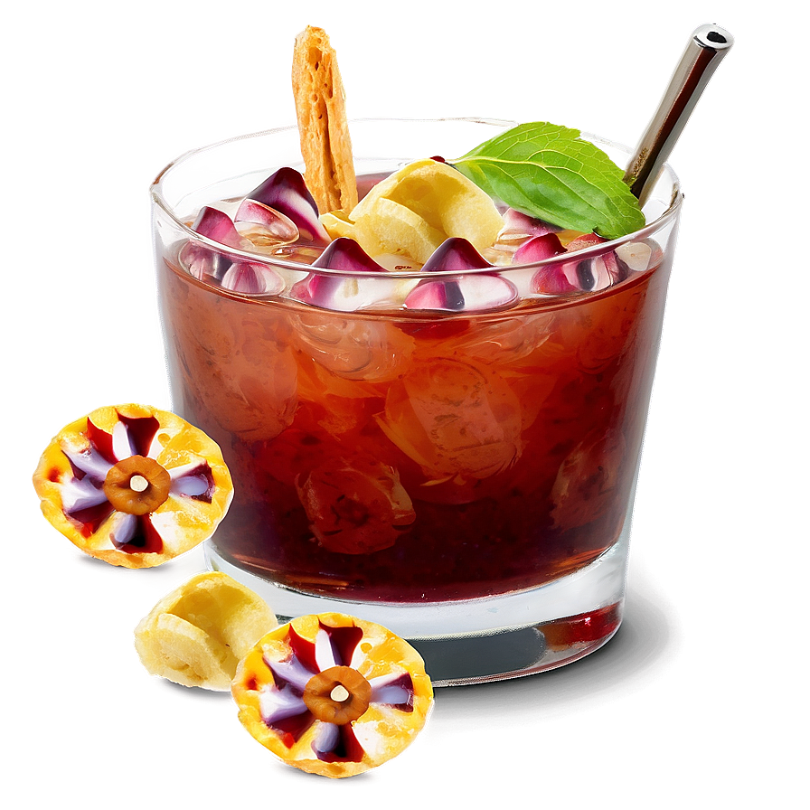 Cocktail Hour Snacks Png Gel