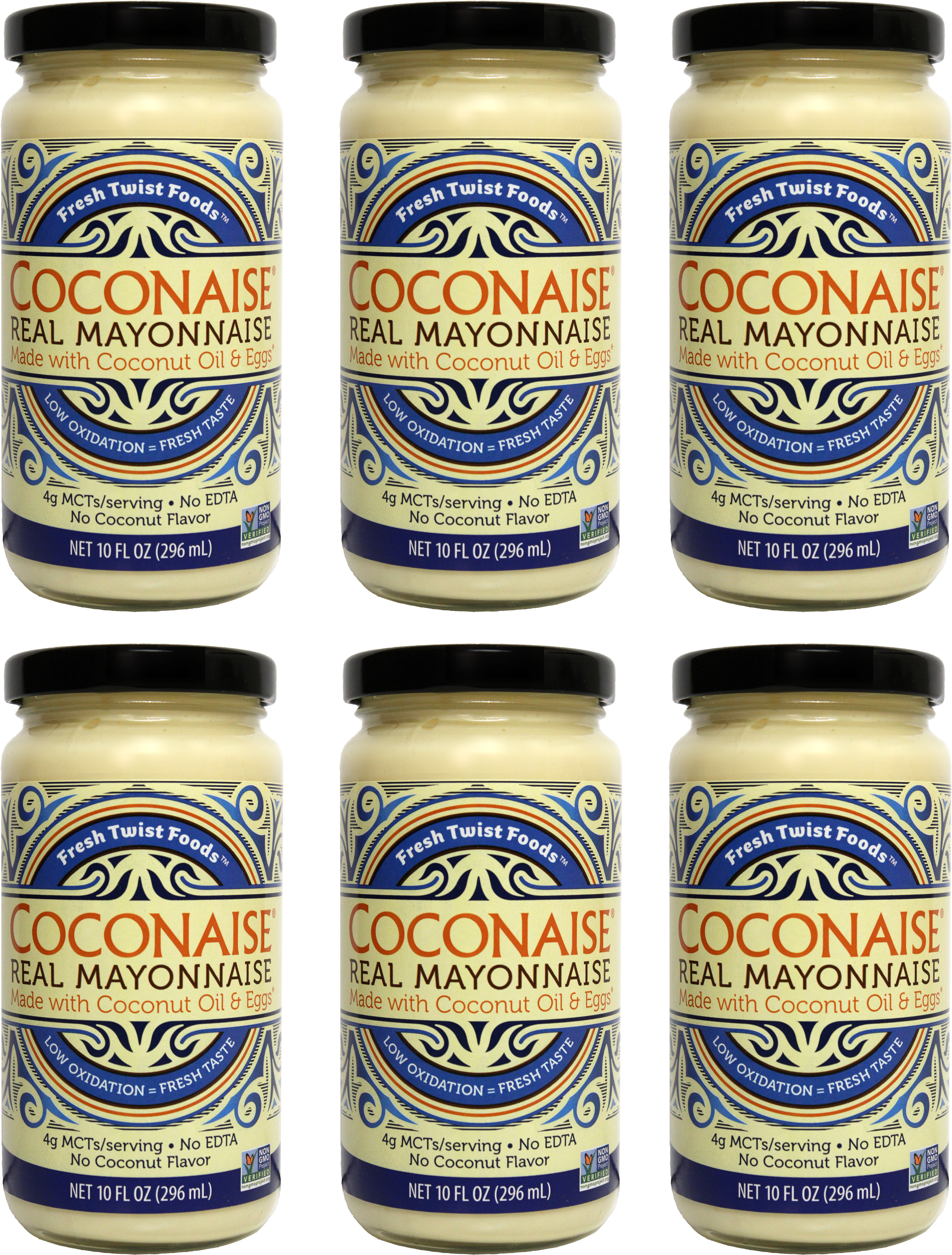 Coconaise Mayonnaise Jars