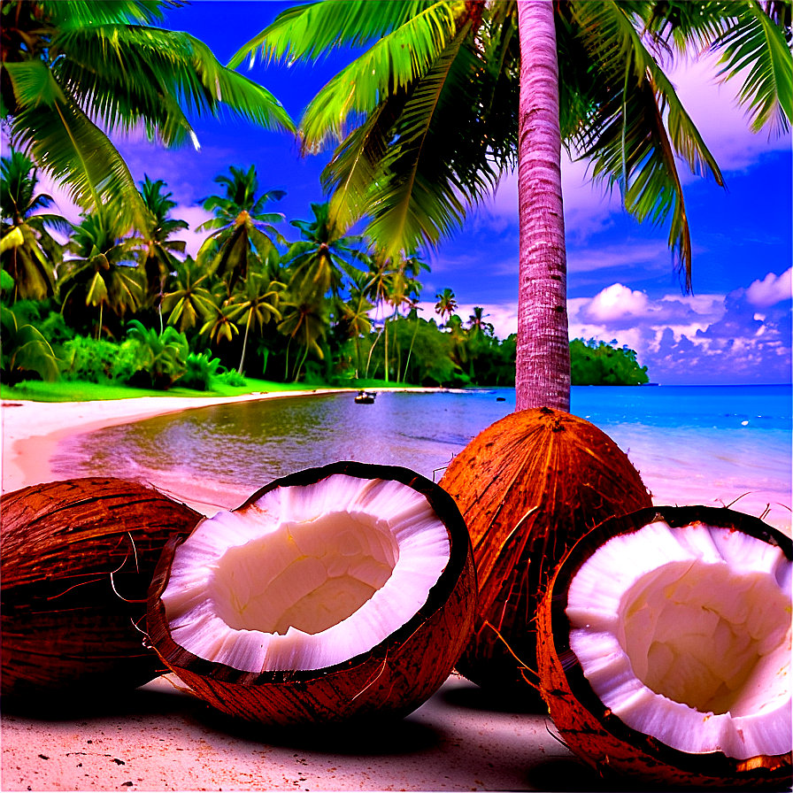 Coconut Farm Png Hby