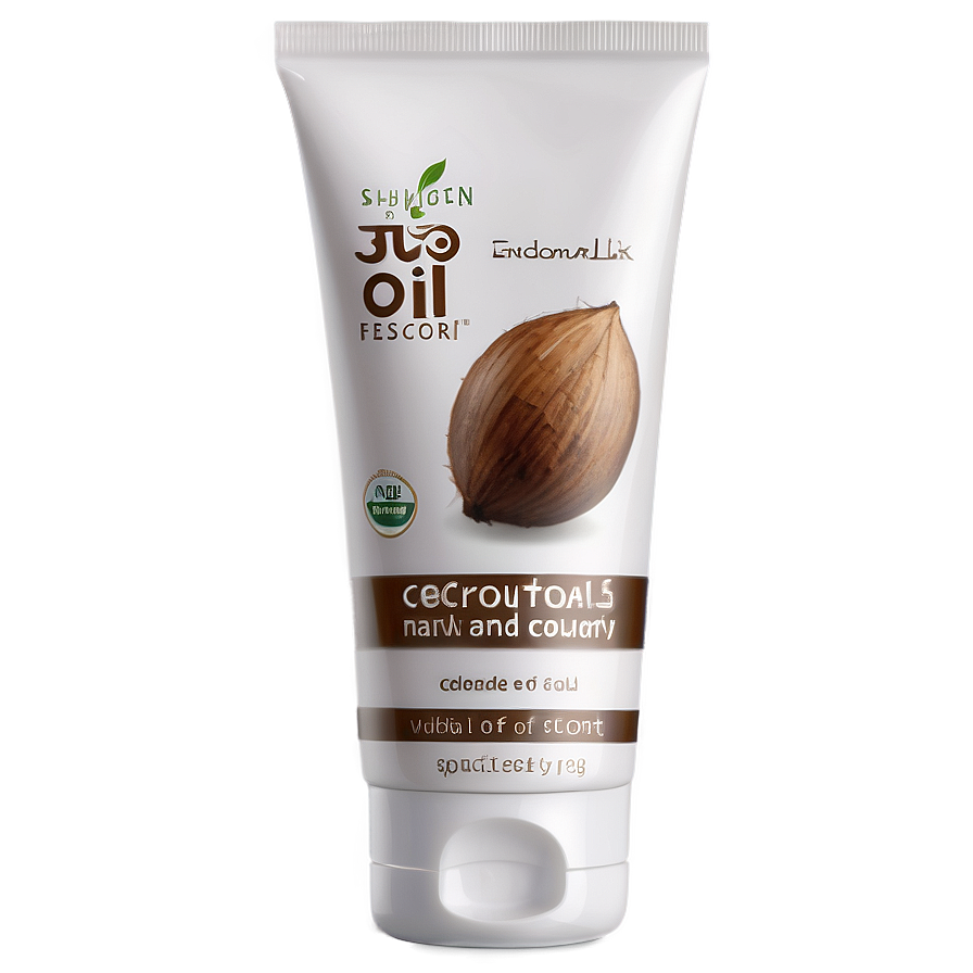 Coconut Oil Hand Cream PNG urr30 PNG with transparent background