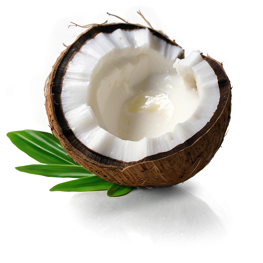 Coconut Oil Health Supplement Png Qgp29