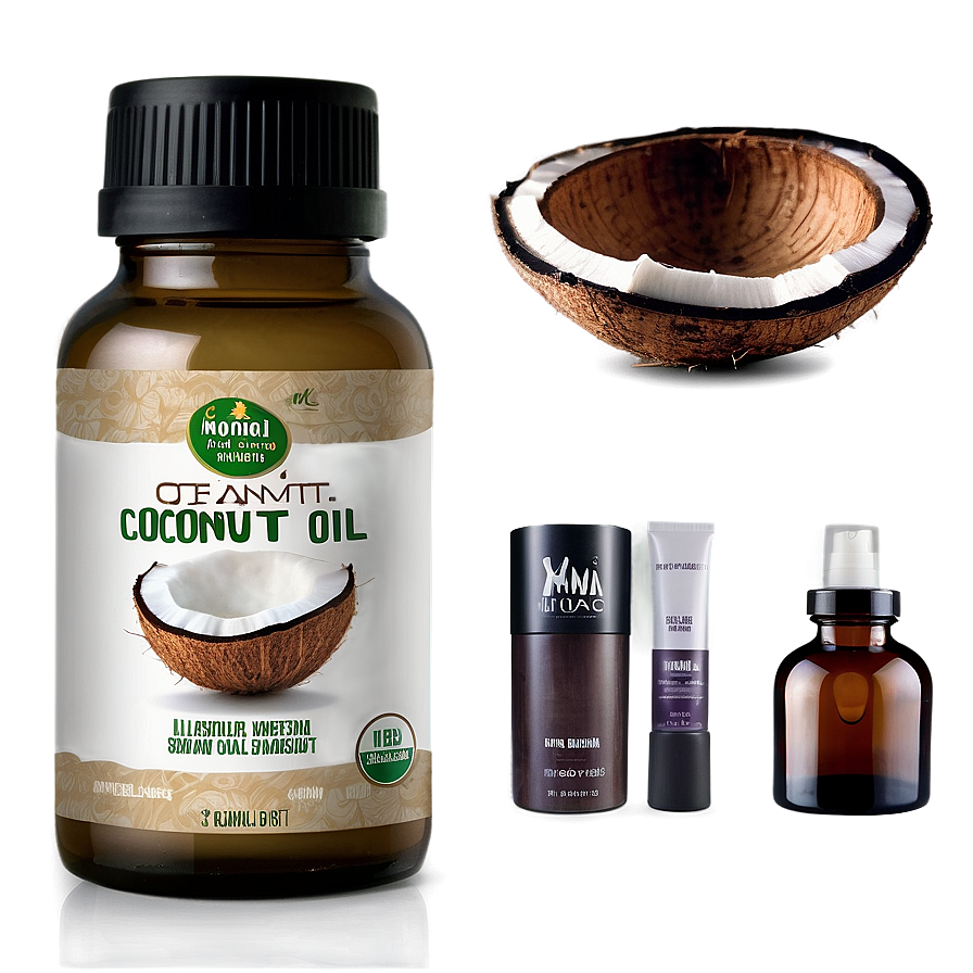Coconut Oil Skin Care PNG 10 PNG with transparent background