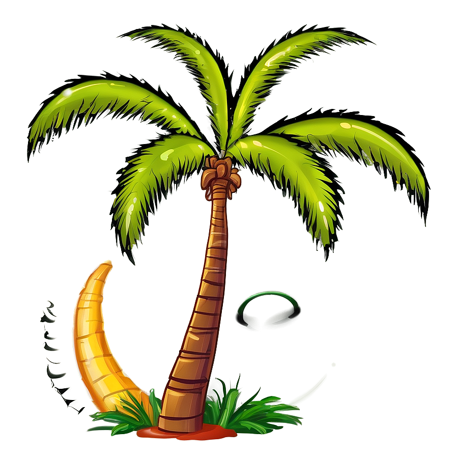 Coconut Palm Tree PNG 49 PNG with transparent background