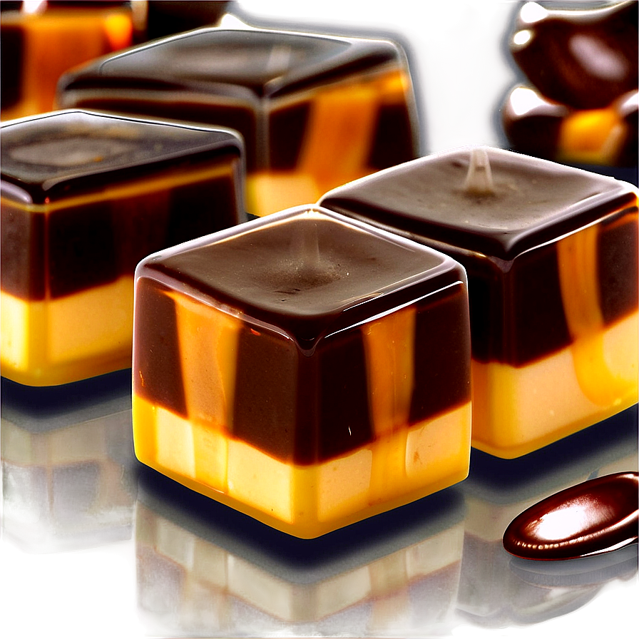 Coffee And Cream Jello Cubes Png 33